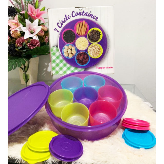 Sale Promo !!! Tupperware 7 Circle Container Mangkuk Makan Mangkok