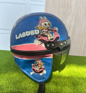 Helm Anak Laki-laki Usia 1-4 Tahun Motif Keren