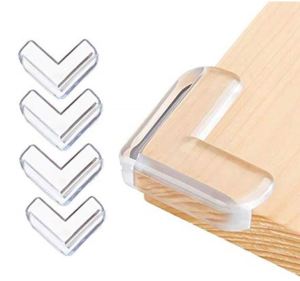 New Model Transparent Baby Safety Corner Roll Edge Protector Soft Rubber Corner Cover
