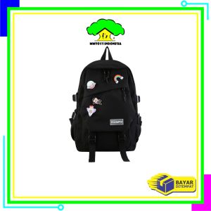 MI-T48 Tas Sekolah Anak Perempuan Tas Travelling Backpack Wanita / Tas Ransel Korea Wanita Fashion Backpack Tas Punggung Sekolah Stylish