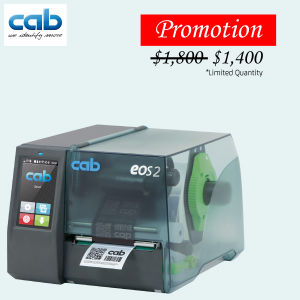 Label printer EOS2/300 | barcode printer thermal transfer/direct thermal printing mobile printing