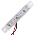 9 LED không thấm nước bên đèn cảnh báo nhiều màu xe tải xe rơ moóc xe buýt van xe tải Chiều rộng đèn tín hiệu đánh dấu Bóng đèn 12V 24V. 