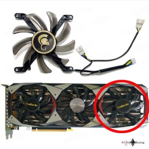 พัดลมการ์ดจอ MANLI GTX 1080ti 11GB GALLARDO graphics card fan T129215SU