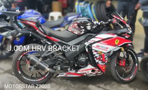 MOTORSTAR Z200 s ii x / xplorer200 / GPR 250/ Z250 ii Original J.COM HEAVY DUTY HRV BRACKET V1