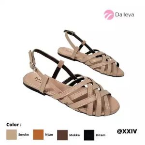 LILY SHOES - Martha Sendal Teplek Wanita Tali silang 1 cm