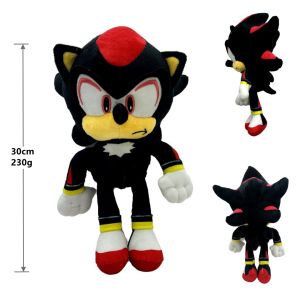 New Arrival Super Sonic Plush Toy The Hedgehog Amy Rose Knuckles Tails Cute Cartoon Soft Stuffed Doll Birthday Gift for Children