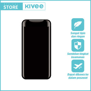 KIVEE Fast Charger Power Bank 20000mAh Powerbank Dual Charger Support untuk Micro USB dan Type C untuk tablet ponsel