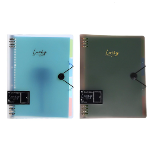 8 Rings Binder Presentation Display Folder Letter Size Presentation Binder Hold 220Sheets Elastic String Closure