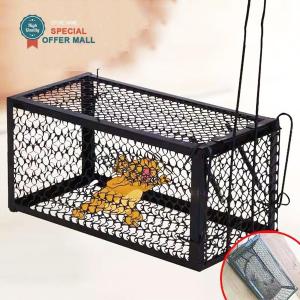 【Highly Effective】Live Rat Cage Trap Original Rodent Mouse Trap Pest Control Strong Mouse Sticker