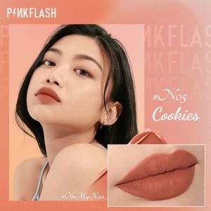 PINKFLASH Nude Liptint Set Soft Matte VE Moisturising Long-lasting Waterproof Lightweight Hydrating Liquid Lipstick OhMyPinkFlash OhMyKiss