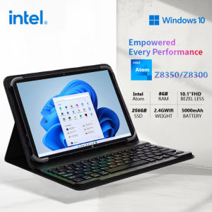 Nextfun 2-in-1 Tablet Intel Atom Z8350/Z8300 10.1-inch Windows 10 Lightweight Entertainment Laptop