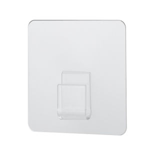 【Elegant Residence】1PCS Multipurpose Transparent Suction-cup Self-adhesive Hook Washable Hanger Bath Kitchen Storage Rack Wall Hook Home Decorative