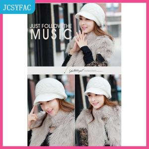 JCSYFAC Mũ nữ dệt kim Mũ nồi rộng dệt kim ấm áp mùa đông Mũ Beanie Mũ trượt tuyết