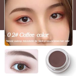 LAMEILA Waterproof Eyebrow Cream With Brush Eyeliner Smudge-Proof High Pigment Lasting Multi-Uses