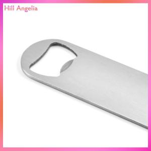 [Hill Angelia] Mini bền bia Mở Chai thép không gỉ phẳng tốc độ nắp chai mở
