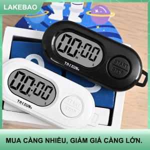 【LAKEBAO】 Dừng hẹn giờ thể thao dừng hẹn giờ Keychain với màn hình LCD kích thước bỏ túi trang trí kỹ thuật số Đồng hồ đếm ngược cho các kịch bản khác nhau
