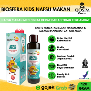 Madu Nafsu Makan Anak Biosfera Kids Nafsu Makan Penambah Vitamin Imun & Gizi Anak
