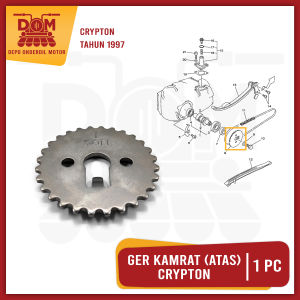 Ger Kamrat Atas CRYPTON 28T (TOKAIDO) - Gear Atas Timing Besar Yamaha Cripton Vega Jupiter Lama