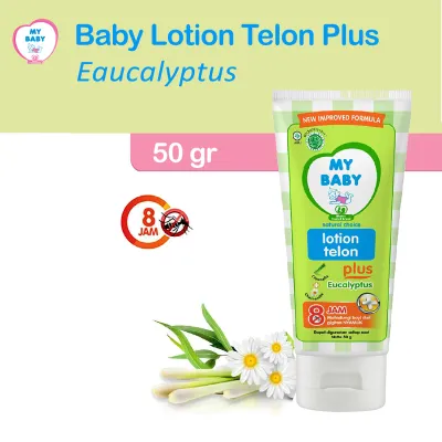 My Baby Lotion Telon Plus Eucalyptus 50gr Anti Nyamuk 8Jam - Melembapkan Kulit