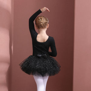 Váy Múa Ba Lê Dài Tay Cộc Tay KIDSBALLET Váy Múa Rời Lưng Dây Váy Múa Cho Bé Váy Múa Trẻ Em
