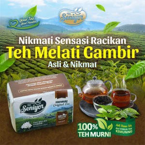 TEH SENIYOR 100% TEH MURNI ASLI DAUN TEH DARI KEBUN KEMUNING