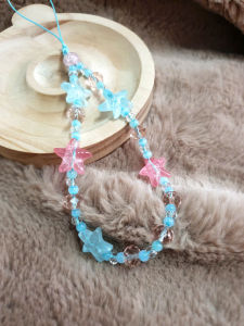 Charm Treo Túi / Móc Khoá / Dây Treo Điện Thoại Handmade Pastel Trong Veo