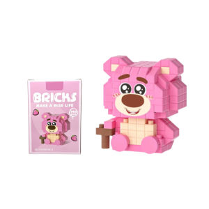 GTB Susun Blok Bangunan Mini Kartun Bricks DIY Mainan Balok Nano Block Model Kartun Bricks Toys Diy Balok T030