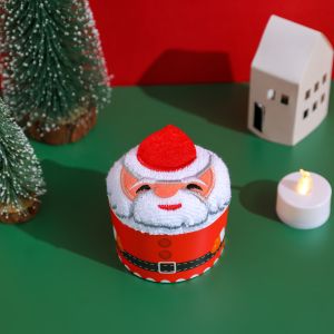 Magic Kids Towel Christmas Decoration Cupcake Cotton Towel Cute Christmas Gift for Family