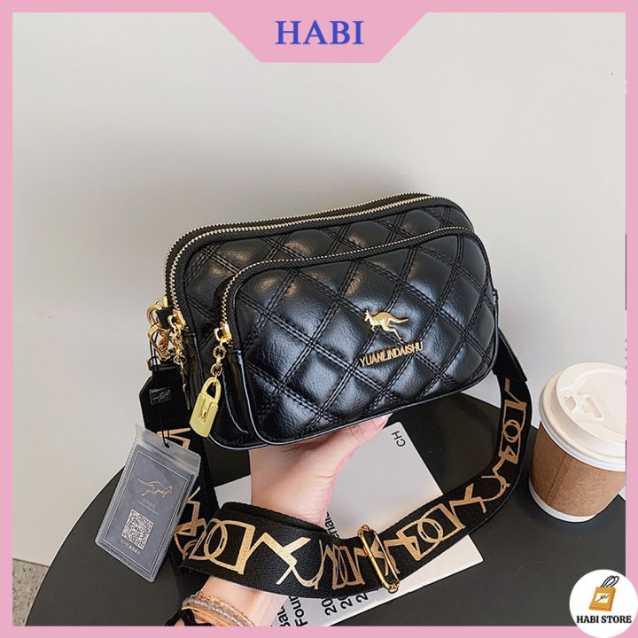 Túi Đeo Chéo Dáng Ngang 3 Ngăn Tiện Dụng Thời Trang Đựng Vừa Điện Thoại ...