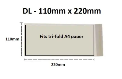 C4 / C5 / C6 / DL White Envelope | Peel & Seal Self-Adhesive | 50pcs 100pcs| Good Quality | SG Seller | NEW