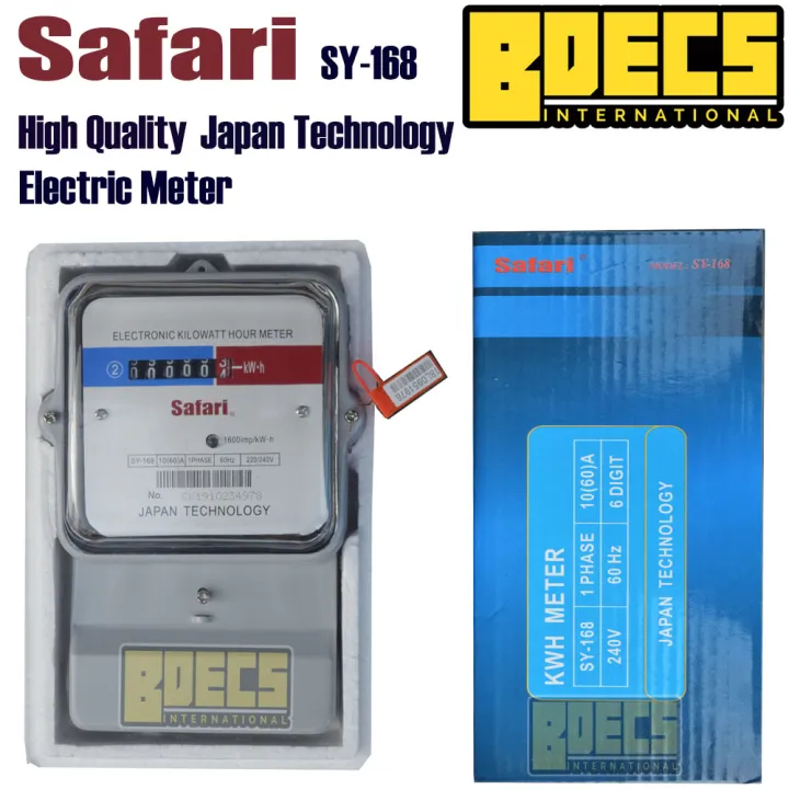 Safari Electric Meter analog
