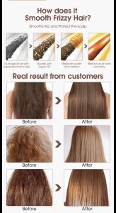 Dầu Argan DEXE 50ml dưỡng ẩm và phục hồi tóc hư tổn chuyên dùng cho Spa