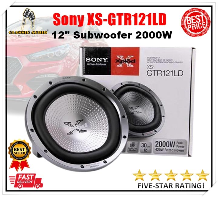 Woofer Sony Xplod 1000 Watt Bass 1800 Watt Sony Xplod 1000 Watt