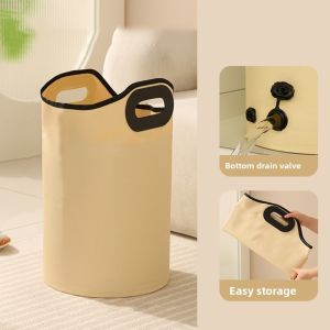 JON09 Thickened Foot Bath Bucket Deep Bucket Waterproof Foot Bath Bag Practical Portable Foot Spa Bath Tub Travel