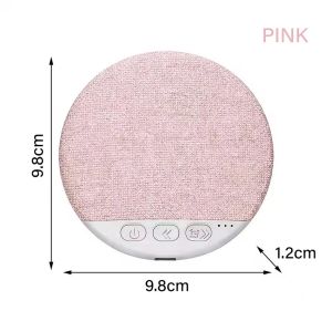 White Noise Sound Machine Sleep Speaker with White Noise and Timer Pillow Sleep Headphones for Bed Bedroom Bedside Meditation Home Hotel Apartment