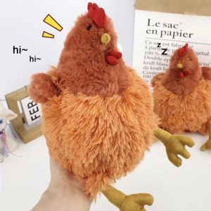 23CM Cute Chicken Plushies Stuffed Toy Hugging Pillow Simulation Animal Soft Plush Toy for Kids Gift