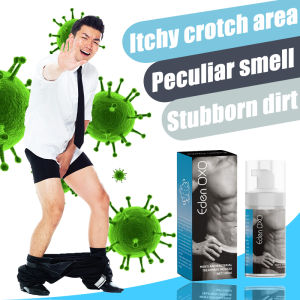 【EDEN OXO】Mens Private Parts Anti-Itch Mousse 100ml Anti-Bacterial And Deodorant Professional Mens Cleaning