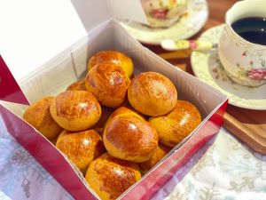 Handmade - SP Taoyuan Pandan Coconut Cake-700g+-Approximately 21 pieces in a box (No Perservative)桃園椰絲公仔餅