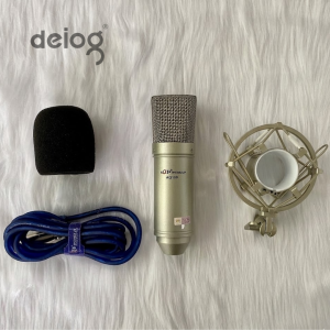 Mic thu âm AQ100 tiện dụng dễ dàng sử dụng phù hợp cho mọi tác vụ livestream quay phim.