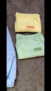 12pcs Celana Bayi Panjang Polos Ukuran S M L XL