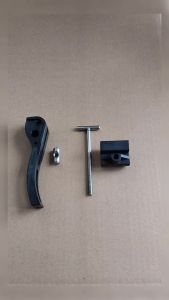 Stainless Steel Truck Tonneau Cover Replacement and Accessories Part Kit for Hard Truck Bed Cover Include T-Bolt Rear Clamp(2 Pack)