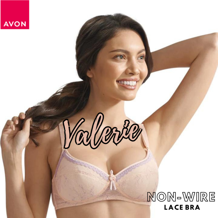 Avon VALERIE Non wire Lace Bra Size 34B