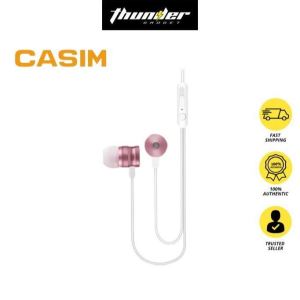 Casim M-R5 Metal In-ear Earphones 3D Stereo Music Super Bass Portable Listening & Calls Headset