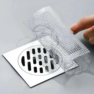 10pcs Floor Drain Sticker Disposable Anti-clogging Anti Odor Hair Catchers Square Bathroom Kitchen Accessories