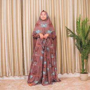LONGDREES MUSLIM TERBARU - GAMIS SET HIJAB WANITA - BUSANA MUSLIM ( BISA COD )