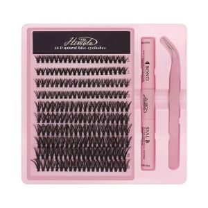 40D HEMOLA CRYPTO EYELASH DIY BULUMATA SET 200PCS BULUMATA VOLUME RUSSIAN EYELASH