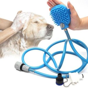 Pet Bath Massage Spray Shower Dog Washing Wonder Spray Nozzle Pet Bath Artifact Dog Cleaning Beauty Tools