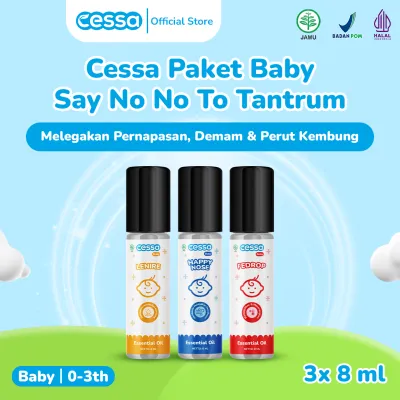 Cessa Baby Bundle Say No No Tantrum - Happy Nose Fedrop Lenire 8 Ml