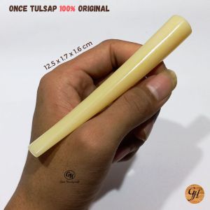 Pipa Once Tulang Sapi asli  warna natural Rasa Gurih