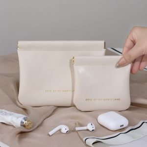 COD Waterproof Coin Wallet Soft Mini Lipstick USB Cable Storage Bag Large Capacity Wallets